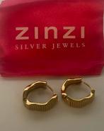 Zinzi creolen goud verguld, Ophalen of Verzenden, Nieuw, Goud, Zilver