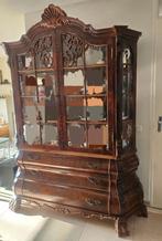 Vitrinekast, Huis en Inrichting, Kasten | Vitrinekasten, Ophalen, Gebruikt, 150 tot 200 cm, 25 tot 50 cm