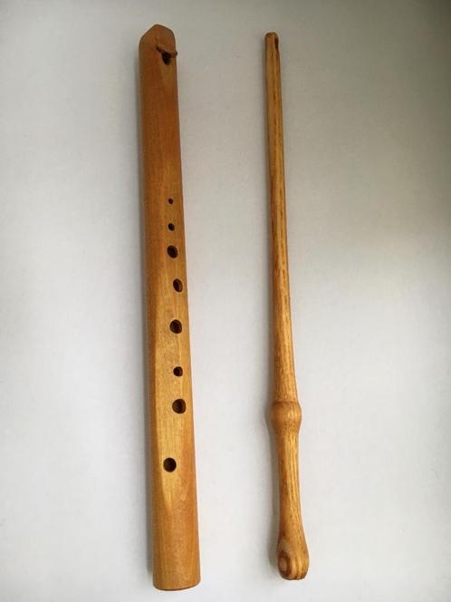 Choroi houten fluit antroposofie, vrije school, Muziek en Instrumenten, Blaasinstrumenten | Blokfluiten, Gebruikt, Overige typen