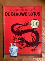 Stripboek Kuifje - De blauwe Lotus, Boeken, Ophalen of Verzenden, Zo goed als nieuw, Eén stripboek