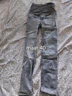 Grijze zwangerschaps Broek Maat 40, Kleding | Dames, Positiekleding, Ophalen of Verzenden