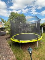 Exit Trampoline 366cm met nieuwe rand en afdekhoes., Ophalen, Zo goed als nieuw
