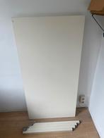 Tafelblad met poten 75.5x151cm, Huis en Inrichting, Ophalen, Gebruikt, 100 tot 150 cm, 50 tot 100 cm