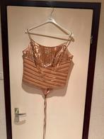 Gouden Galajurk / Feestjurk - Maat XL - 3-delig, Kleding | Dames, Gelegenheidskleding, Galajurk, Overige kleuren, Maat 46/48 (XL) of groter