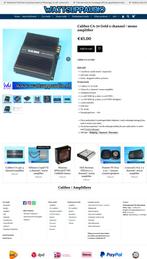 Caliber CA-70 Gold 2 kanaals / mono versterker, Gebruikt, ., Ophalen of Verzenden, CALIBER