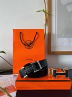 Hermès Constance Double Buckle , Zwart / Goud , nieuw !, Kleding | Heren, Riemen en Ceinturen, Ophalen of Verzenden, Nieuw, Zwart