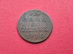 Duitje 1770 Groningen, Postzegels en Munten, Munten | Nederland, Ophalen of Verzenden, Vóór koninkrijk, Overige waardes, Losse munt