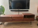 tv-meubel van Maison du Monde, model Sterling, Ophalen, 100 tot 150 cm, Zo goed als nieuw, Metaal