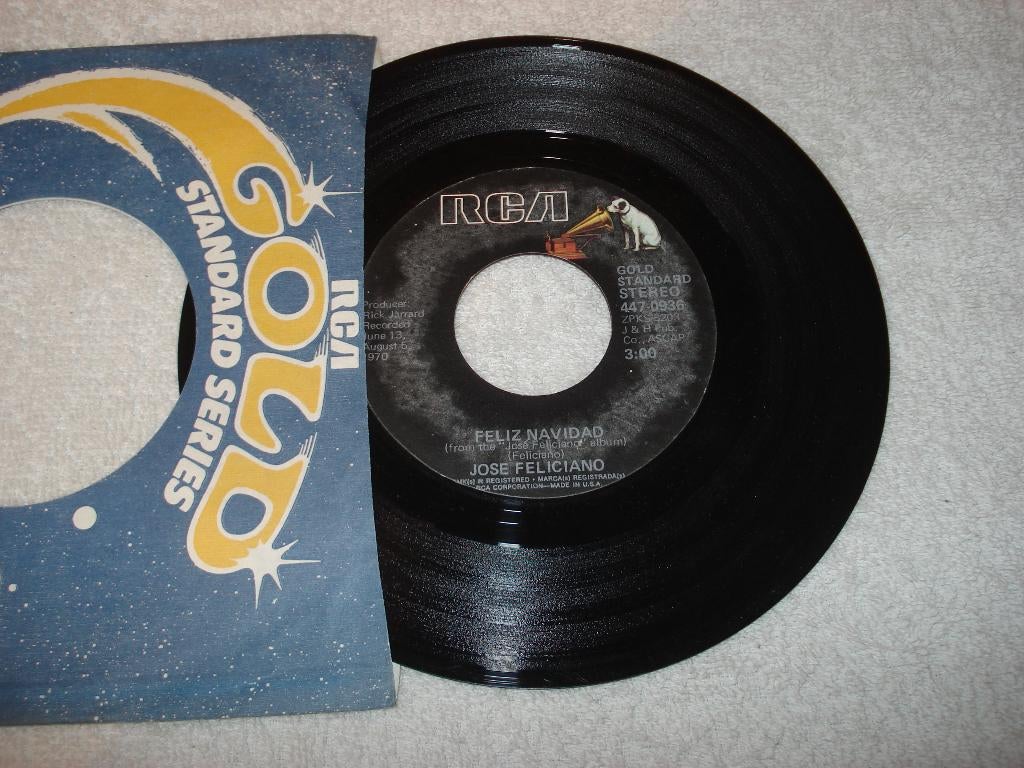 Jose Feliciano   Feliz Navidad    Usa   Kerst  Orgineel, Ophalen of Verzenden, Zo goed als nieuw, Overige genres, Single