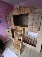 Kinder bed speelhuis hoogslaper stapelbed boomhut zomerzoen, Ophalen of Verzenden, Zo goed als nieuw, Hoogslaper