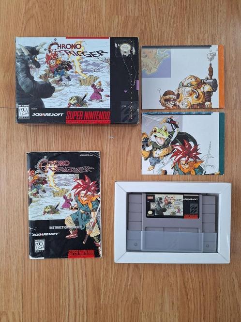 Chrono Trigger complete in box (CIB) voor de SNES, Spelcomputers en Games, Games | Nintendo Super NES, Gebruikt, Role Playing Game (Rpg)