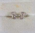 kleine kinderoorbellen oorbellen beertjes, Ophalen of Verzenden, Gebruikt, Zilver, Oorbellen