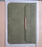 Laptophoes HYZUO 15 inch met standfunctie. Olive Green., Computers en Software, Laptophoezen, Ophalen of Verzenden, 15 inch, Zo goed als nieuw