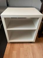 Witte nachtkastjes, Huis en Inrichting, Ophalen, Zo goed als nieuw, Minder dan 45 cm, Minder dan 55 cm