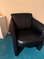 Zwarte chillstoel, Huis en Inrichting, Fauteuils, Ophalen, Zo goed als nieuw, Stof