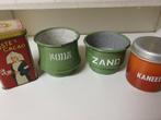 Antiek emailie potjes +,1 Droste blik IZGST NOSTALGIE, Antiek en Kunst, Ophalen of Verzenden