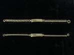 Double Plaat Armband. (AM double), Verzenden, Nieuw, Goud, Overige materialen