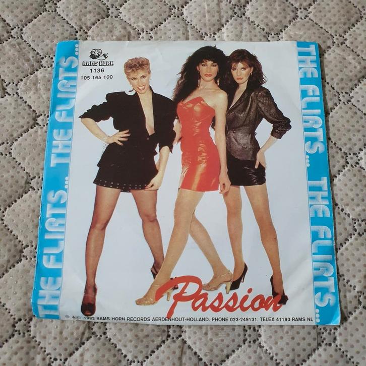 The Flirts - Passion, Cd's en Dvd's, Vinyl Singles, Gebruikt, Pop, Ophalen of Verzenden