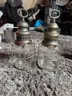 2 lantaarns landelijk/brocante stijk, Ophalen, Nieuw, Minder dan 50 cm