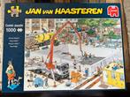 Bouwplaats - Jan van Haasteren 1000 stukjes, Ophalen of Verzenden, Zo goed als nieuw