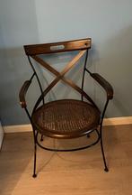 Thonet stoel met armleuningen, Huis en Inrichting, Stoelen, Ophalen, Gebruikt, Bruin, Thonet