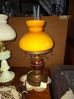 Retro sfeervolle elektrische olielamp, Huis en Inrichting, Lampen | Tafellampen, Ophalen, Gebruikt, 50 tot 75 cm, Vintage