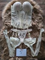 Bruids lingerie setje, Kleding | Dames, Verzenden, Zwart, Setje