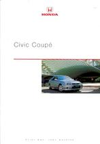 Brochure Honda Civic Coupe 1999, Ophalen of Verzenden, Gelezen, Honda