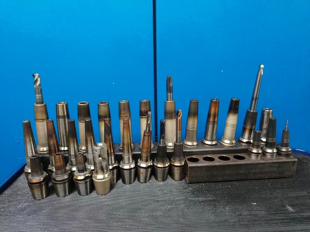 Iscar ER krimp houder set, Doe-het-zelf en Verbouw, Draaibanken, Ophalen of Verzenden, Metaaldraaibank