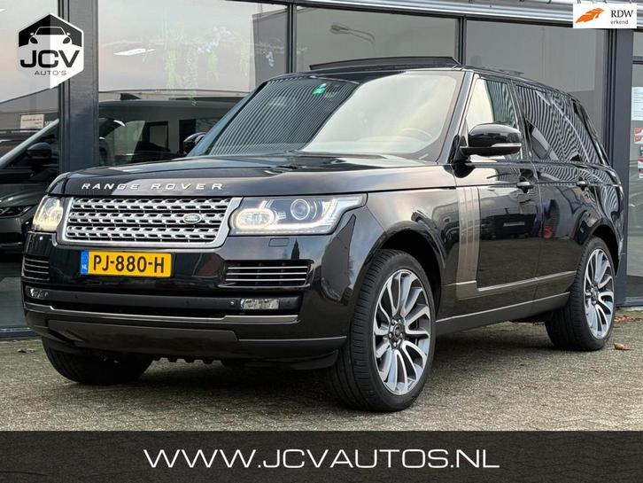 Land Rover Range Rover 4.4 SDV8 Vogue PANO/TREKHAAK, Auto's, Land Rover, Bedrijf, Te koop, 360° camera, 4x4, ABS, Achteruitrijcamera