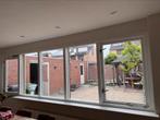 Kozijnen+ deur met dubbel glas allen met elektrische rolluik, Doe-het-zelf en Verbouw, Kozijnen en Schuifpuien, Gebruikt, Deurkozijn