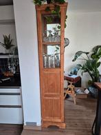 Teak houten vitrine kast, Ophalen