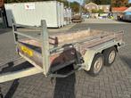 HENRA bakwagen 305x130cm 2000kg aanhangwagen tandemasser, Auto diversen, Aanhangers en Bagagewagens, Ophalen, Gebruikt