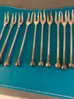 16 Cocktailprikkers verzilverd 90, Ophalen of Verzenden