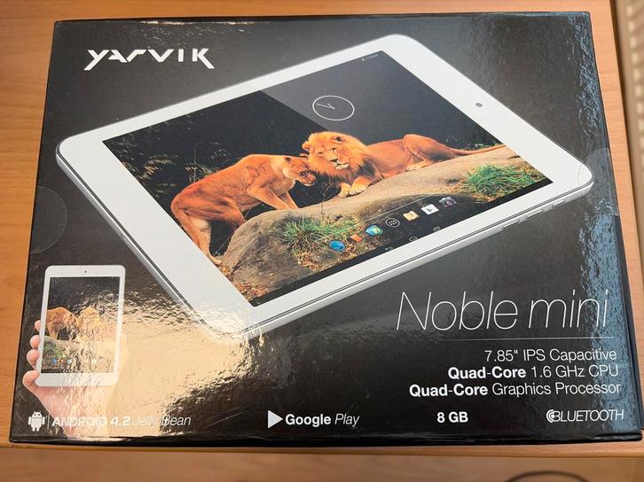 Yarvik Noble Mini 7.85" Tablet, Computers en Software, Android Tablets, Nieuw, Wi-Fi, 8 inch, 16 GB, Verzenden