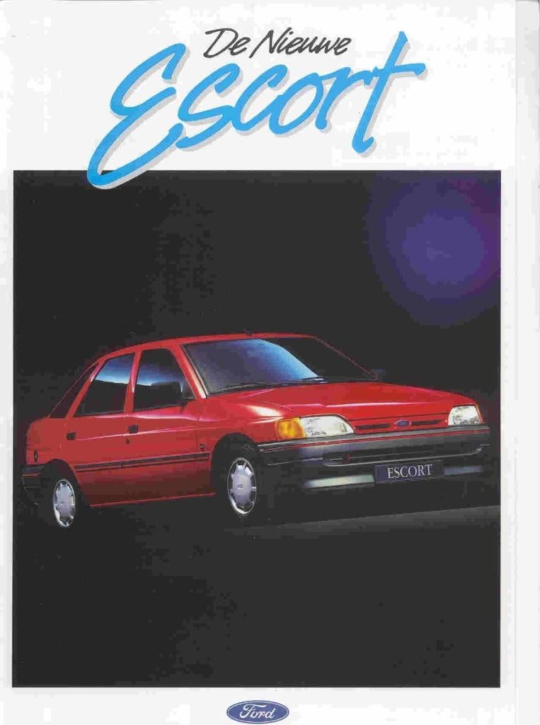De nieuwe Ford Escort (nov. 1990), Ophalen of Verzenden, Nieuw, Ford
