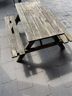 Picknicktafel voor kinderen, Tuin en Terras, Picknicktafels, Gebruikt, Rechthoekig, Hout, Ophalen