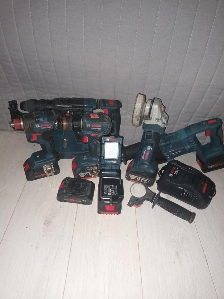 Bosch set, Doe-het-zelf en Verbouw, Gereedschap | Overige machines, Gebruikt, Ophalen of Verzenden