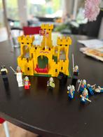Vintage lego kasteel set 375 yellow castle, Ophalen of Verzenden, Gebruikt