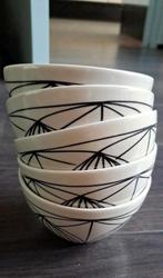 Nieuwe Ikea Ryssby Thee mok Kommen - Set van 5, Porselein of Keramiek, Schaal, Rond, Ophalen of Verzenden