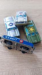 Vintage Blikken Auto's Japan 1960s - Set van 4, Ophalen of Verzenden