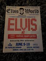 Elvis magazine - Elvis at Madison Square Garden - Rare!, Ophalen of Verzenden, Zo goed als nieuw, Artiest