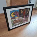 Corneille '94 in lijst met passe-partout., Antiek en Kunst, Ophalen