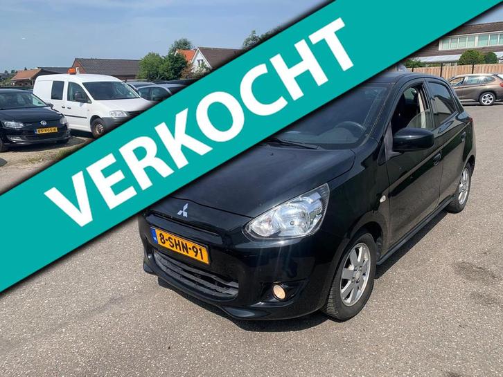 Mitsubishi Space Star 1.0 Intense, Auto's, Mitsubishi, Te koop, Space Star, ABS, Airbags, Airconditioning, Centrale vergrendeling