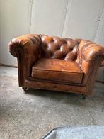 Chesterfield stoel, Huis en Inrichting, Stoelen, Ophalen of Verzenden, Bruin, Eén