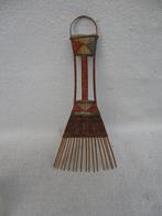 Afrikaanse kunst Bakongo Haarkam en deelbare speer, Antiek en Kunst, Kunst | Niet-Westerse kunst, Ophalen of Verzenden