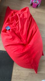 Rode zitzak, Huis en Inrichting, Ophalen, Gebruikt, Rood, Zitzak