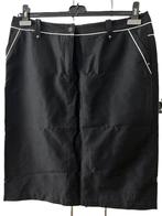 NIEUW SCARVA rok zwart met witte biezen 44, Verzenden, Scarva, Zwart, Maat 42/44 (L)