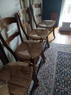 4 Kersenhouten Eetkamerstoelen, Huis en Inrichting, Ophalen