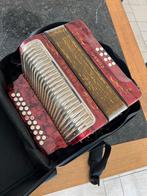 Hohner Corso Knopaccordeon met tas, Muziek en Instrumenten, Gebruikt, Ophalen of Verzenden, Met koffer, Knopaccordeon